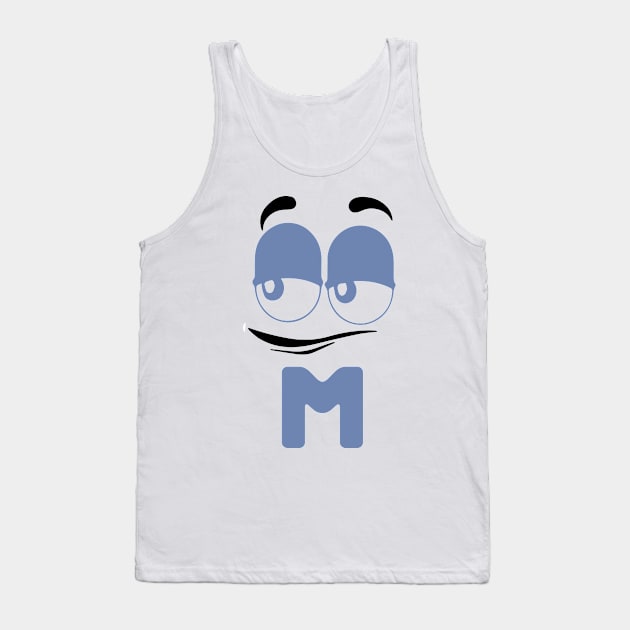 Mandm Mask Tank Top by Pop-clothes